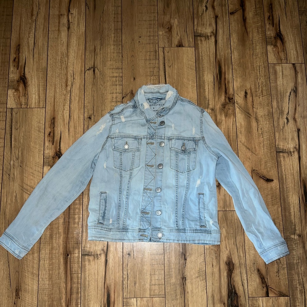 ripped jean jacket